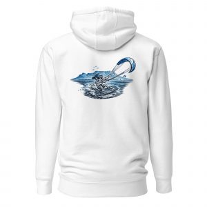 Hoodie Unisex El Point Kite CPT blanco