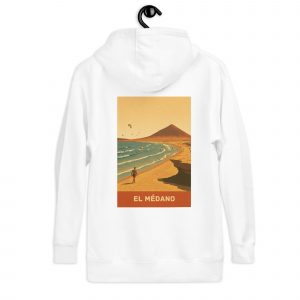 Hoddie Unixex Nachito blanco