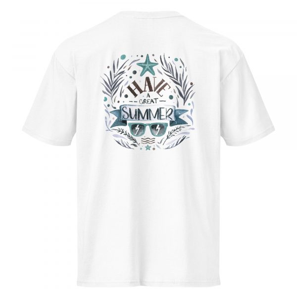 Camiseta El Point Summer blanca algodón premium