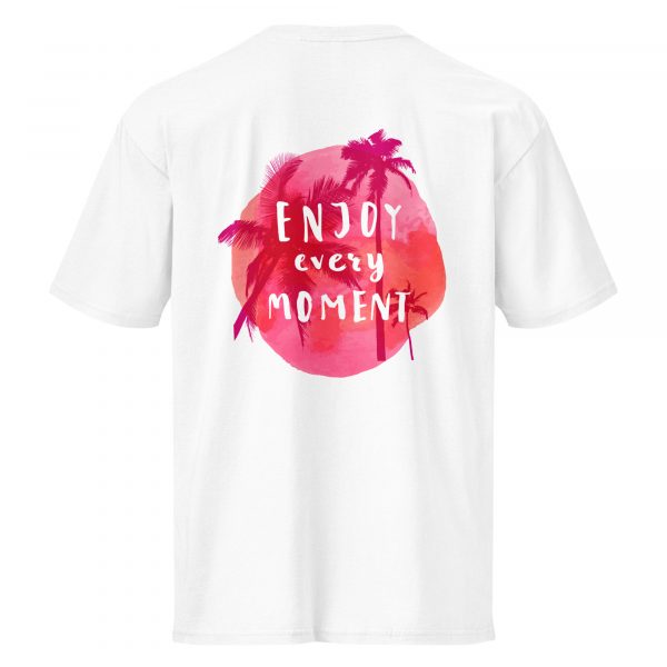 Camiseta El Point Enjoy blanca algodón premium