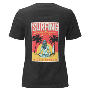 Women's Relaxed T-Shirt Surf Girl Vintage Tee