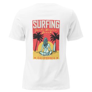 Women's Relaxed T-Shirt Surf Girl Vintage Tee